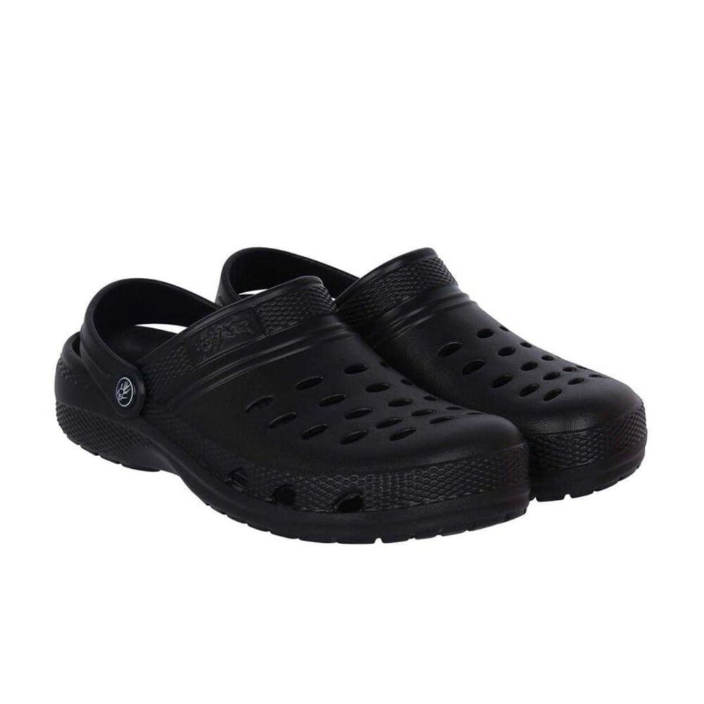 Hot Tuna Mens Flat Clogs / Black